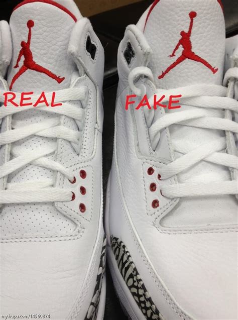 jordan logo on shoes fake vs real|how to authenticate jordans.